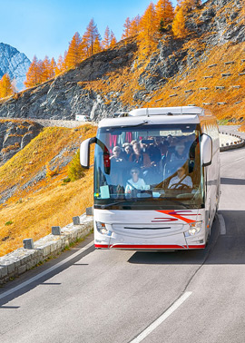 Autocar de Hispa Tour para excursiones